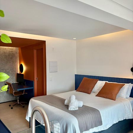 Apartamento Com Estacao De Trabalho E Vista Proximo A Faria Lima E Congonhas 圣保罗 外观 照片