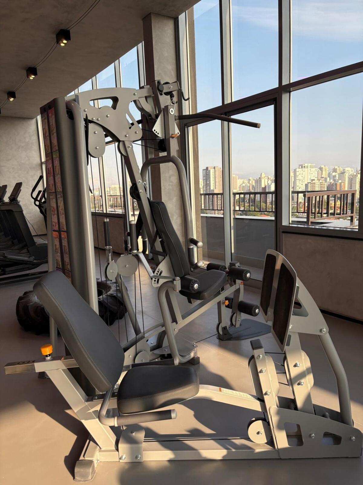 Apartamento Com Estacao De Trabalho E Vista Proximo A Faria Lima E Congonhas 圣保罗 外观 照片