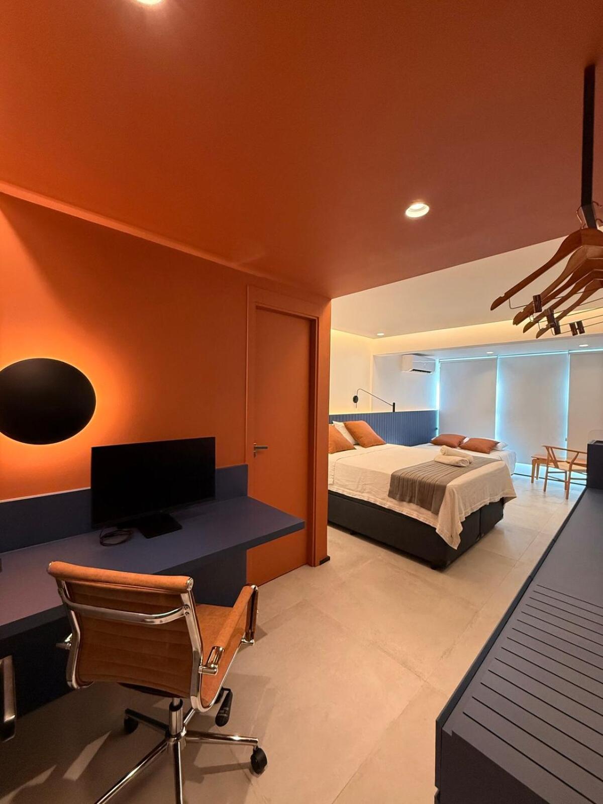 Apartamento Com Estacao De Trabalho E Vista Proximo A Faria Lima E Congonhas 圣保罗 外观 照片